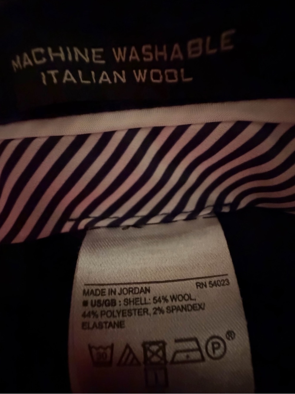 Banana Republic Navy Blue Women's Trousers size 18 GUC - Picture 10 of 12